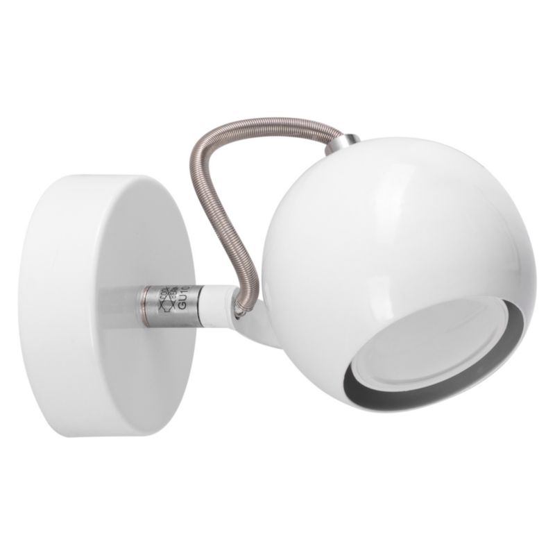 Kinkiet SPOT Light  1xGU10 Max.50W Harmonijna Biel od Polskiego Producenta, 1 szt.