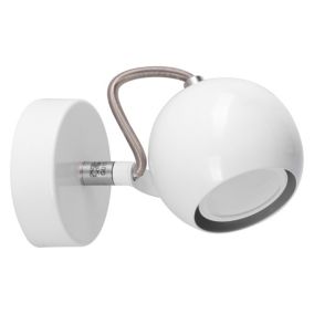 Kinkiet SPOT Light  1xGU10 Max.50W Harmonijna Biel od Polskiego Producenta, 1 szt.