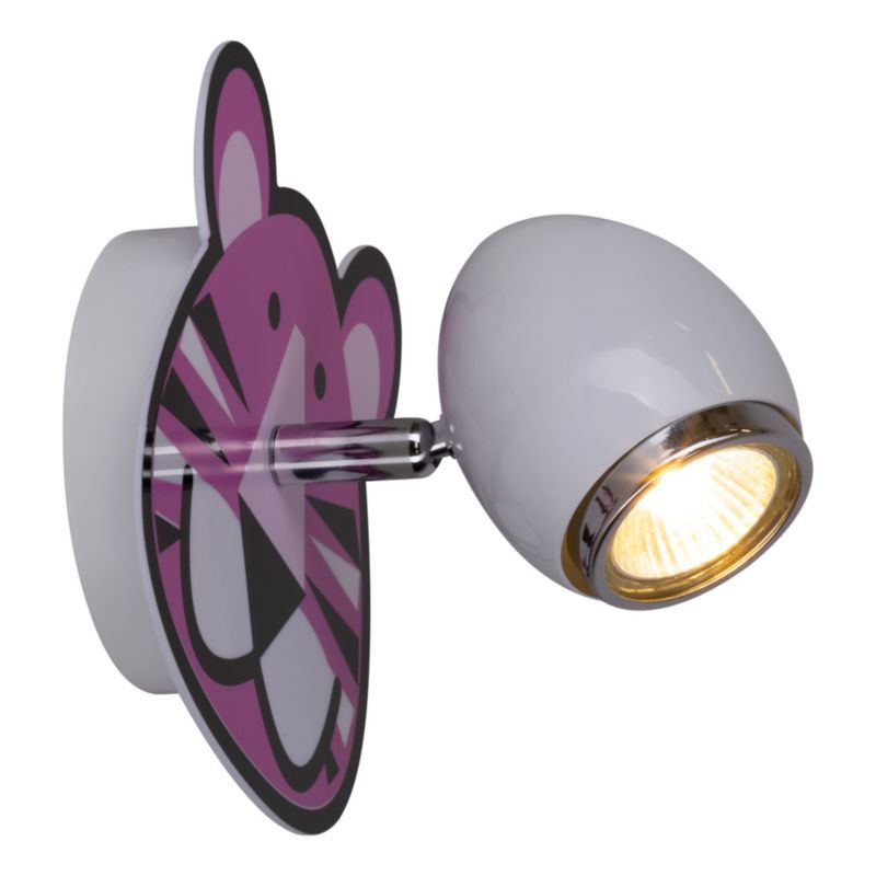Kinkiet SPOT Light  1xGU10 Max.50W Połączenie Bieli z Wielokolorowym Wzorem w Tygrysa, Polski Producent 1 szt.