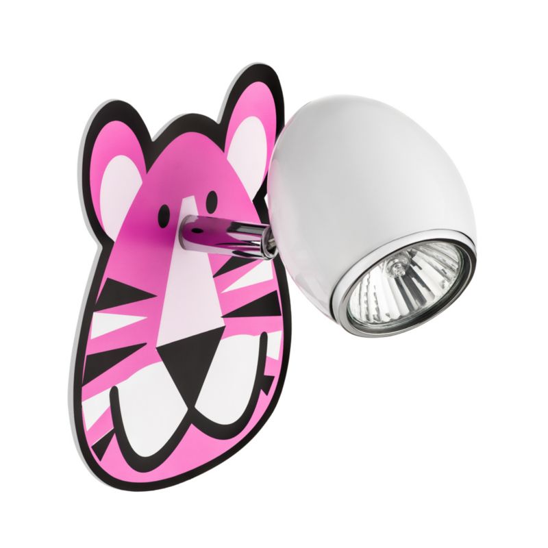 Kinkiet SPOT Light  1xGU10 Max.50W Połączenie Bieli z Wielokolorowym Wzorem w Tygrysa, Polski Producent 1 szt.