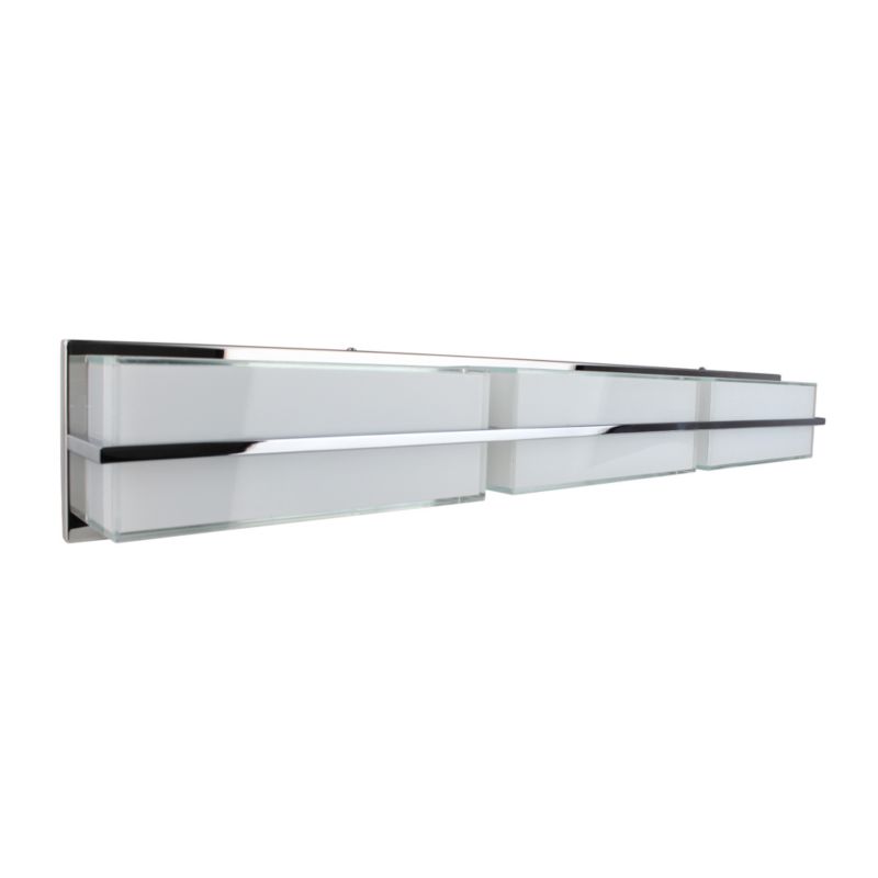 Kinkiet SPOT Light  1xLED 30W Kompozycja Bieli z Dodatkiem Chromu, Polski Producent, 1 szt.