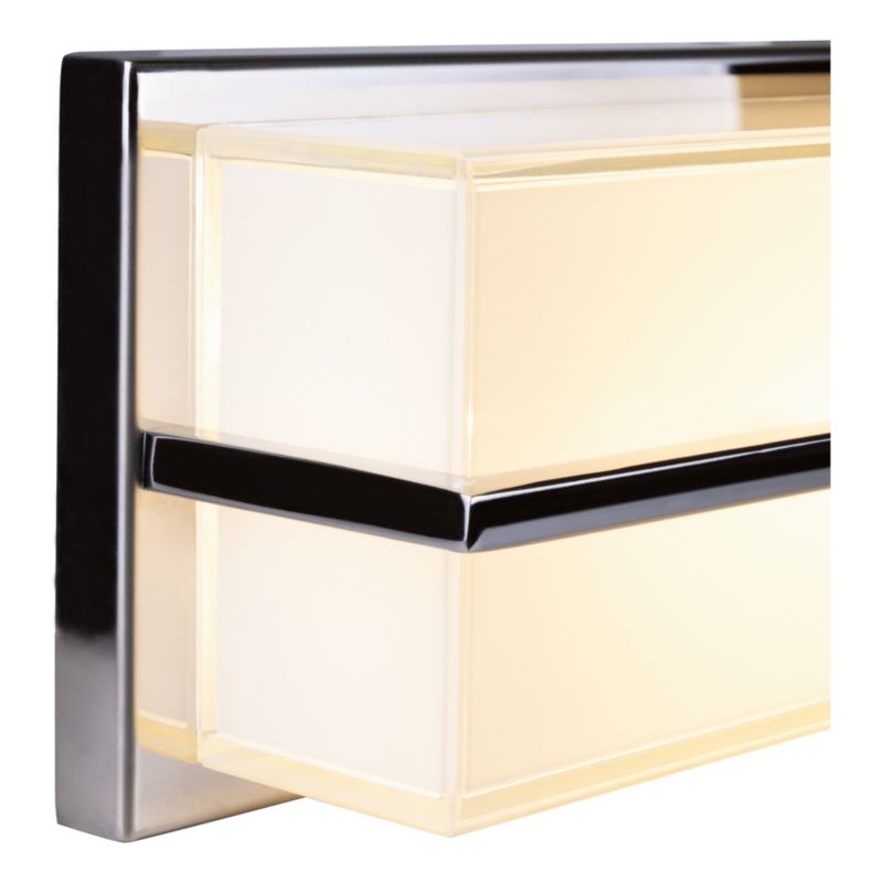 Kinkiet SPOT Light  1xLED 30W Kompozycja Bieli z Dodatkiem Chromu, Polski Producent, 1 szt.