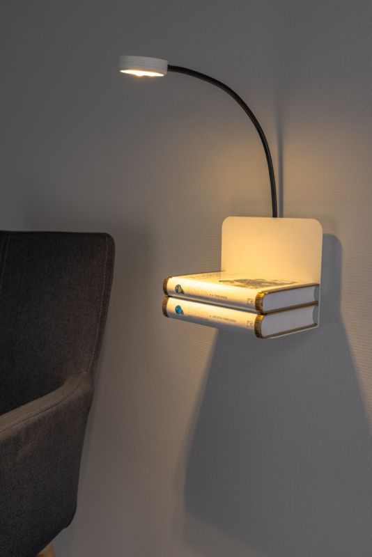 Kinkiet SPOT Light  1xLED 3W Klasyczne Połączenie Czerni i Bieli, Polski Producent, 1 szt.