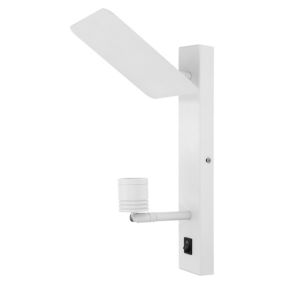 Kinkiet SPOT Light  1xLED 3W Subtelna Biel w Minimalistycznym Stylu, Polski Producent, 1 szt.