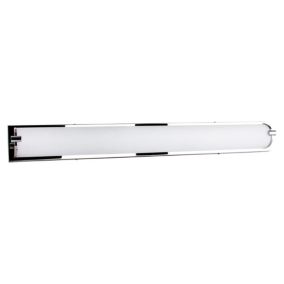 Kinkiet SPOT Light  1xLED 40W Kombinacja Chromu z Białym Szkłem, Polski Producent, 1 szt.