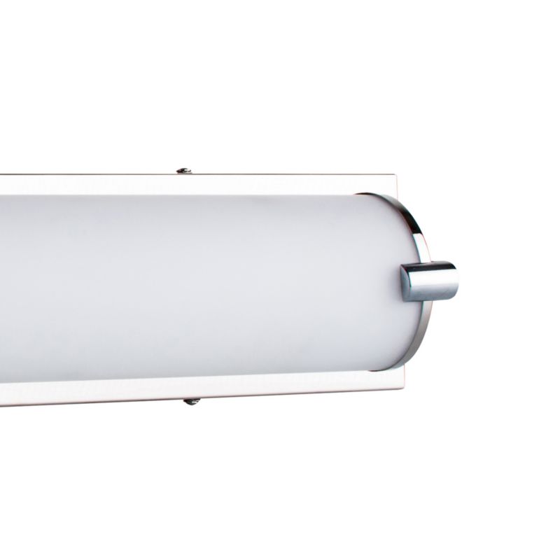 Kinkiet SPOT Light  1xLED 40W Kombinacja Chromu z Białym Szkłem, Polski Producent, 1 szt.