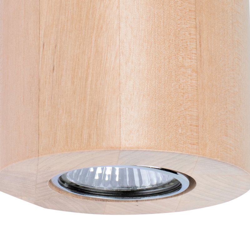Kinkiet SPOT Light  2xGU10 Max.6W Naturalna Brzoza FSC, Polski Producent, 1 szt.