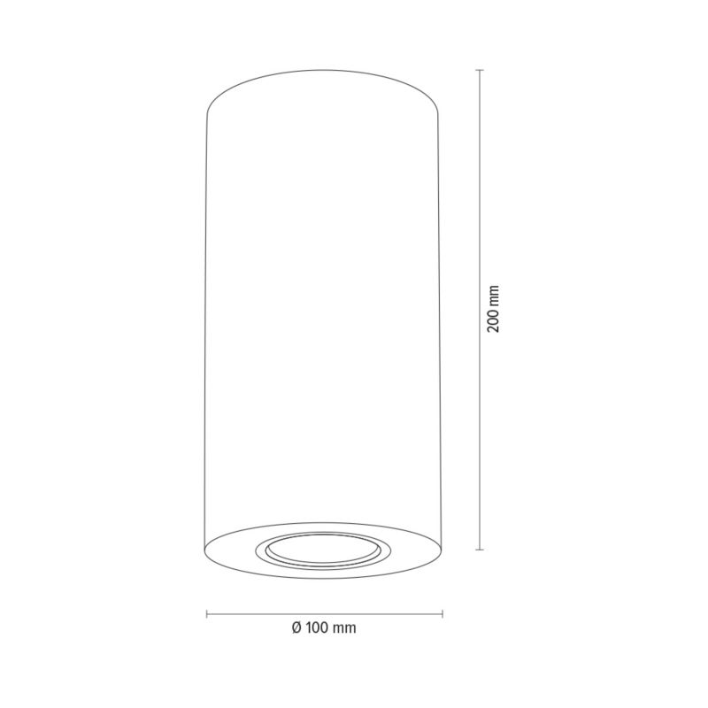 Kinkiet SPOT Light  2xGU10 Max.6W Naturalna Brzoza FSC, Polski Producent, 1 szt.