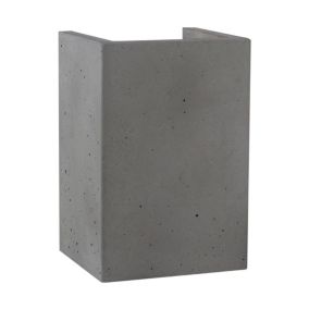 Kinkiet SPOT Light  2xGU10 Max.6W Szary Beton, Polski Producent, 1 szt.
