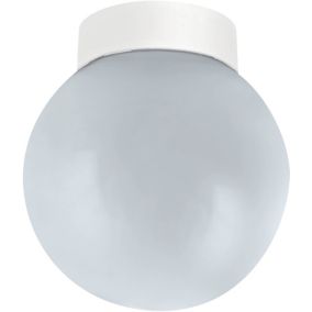 Kinkiet Struhm Ball kula 1 x 13 W E27 biały