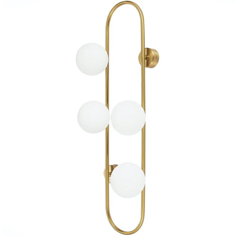 Kinkiet Toolight App1144-4W Złoty 11X25X71,5Cm 1Szt