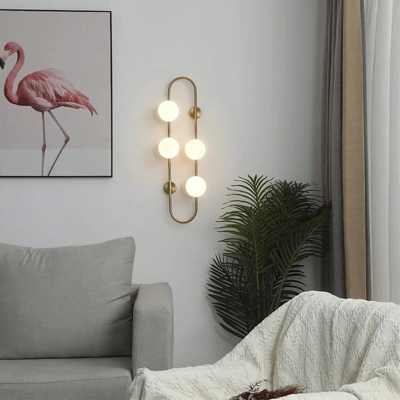 Kinkiet Toolight App1144-4W Złoty 11X25X71,5Cm 1Szt