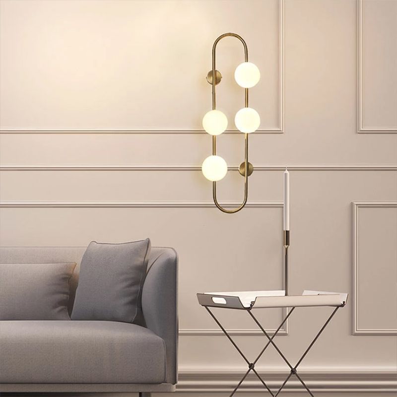Kinkiet Toolight App1144-4W Złoty 11X25X71,5Cm 1Szt
