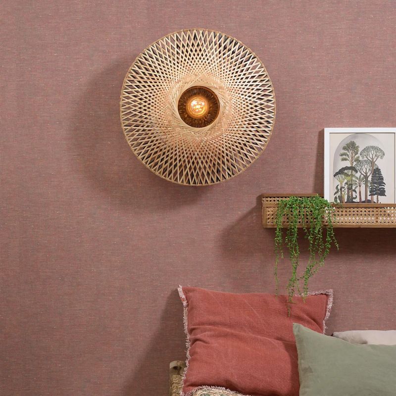Kinkiet Toolight App1330-1W Boho Beżowy 18X55X55Cm 1Szt