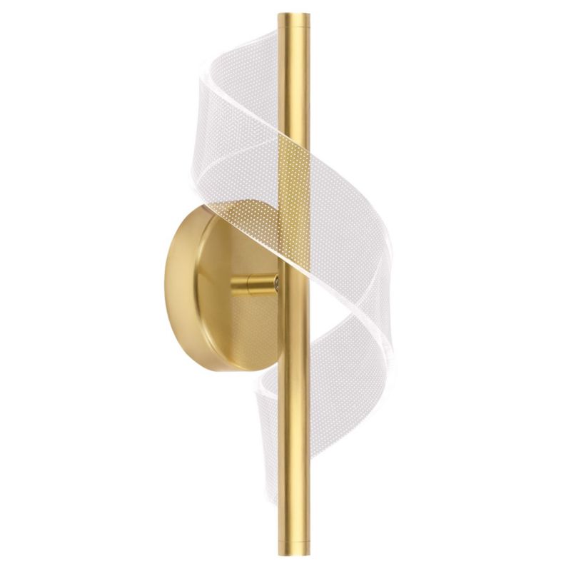 Kinkiet Toolight Led G032-W Złoty 30X18X30Cm 1Szt