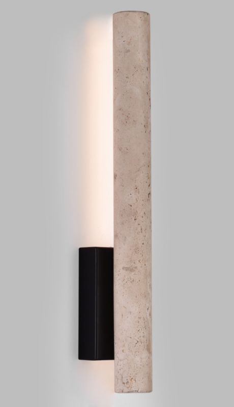Kinkiet trawertyn Maxlight LOFT kremowy LED 6W 3000KK 453lm IP20 wym:8,5x8,5x3cm - 1 szt.