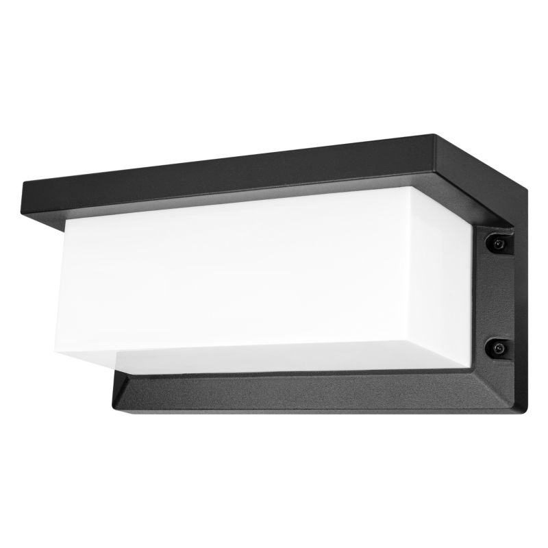 Kinkiet zewnętrzny LED MasterLED Lagos 12W IP54 4000K lampa ścienna elewacyjna czarna 1 szt.