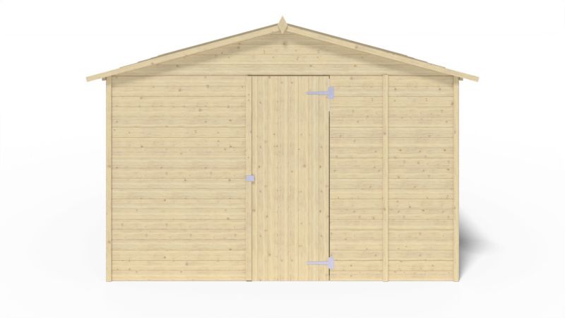 Kiosk domek handlowy ALTANKA 9,42 m2 - 3,11x3,03 m - 19 mm, drewniany, 1szt.