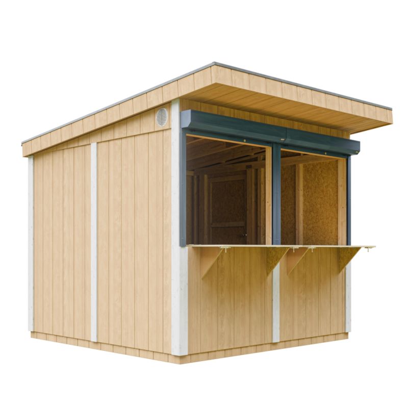 Kiosk drewniany LP SmartSide Timbela M950-HARVEST HONEY 5.9 m² stoisko ogrodowe 1 szt.