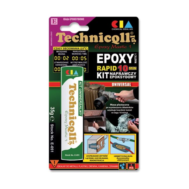 Kit Technicqll uniwersalny epoksydowy 35 g
