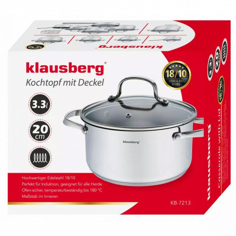 Klausberg Garnek Pokrywą 3.3 1 szt.