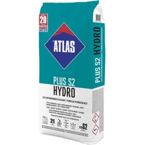 Klej do glazury i terakoty Atlas Plus S2 Hydro 15 kg