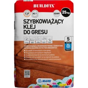 Klej do gresu szybkowiążący Buildfix 25 kg