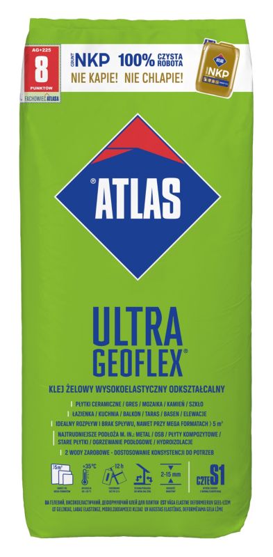 Klej do płytek Atlas Geoflex Ultra 22,5 kg