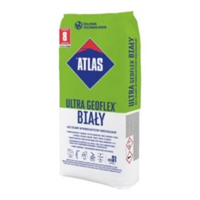 Klej do płytek Atlas Geoflex Ultra biały 22,5 kg