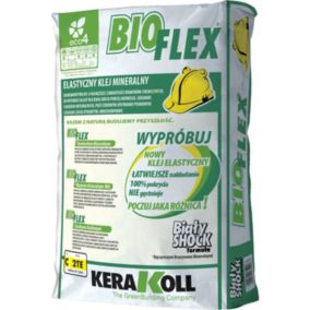 Klej do płytek Bioflex biały 25 kg