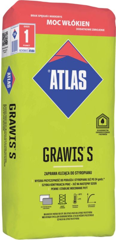 Klej do styropianu Atlas Grawis S 25 kg