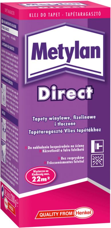 Klej do tapet flizelinowych Metylan Direct 200 g