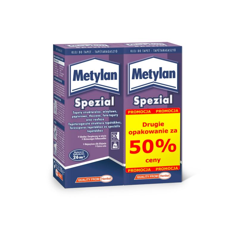 Klej do tapet Metylan Special 200 g drugi za 50%