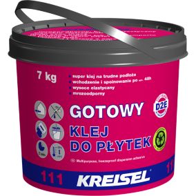 Klej dyspersyjny Kreisel 111 gotowy 7 kg biały