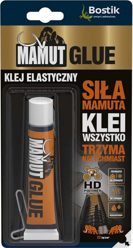 Klej elastyczny Bostik Mamut Glue biały 25 ml