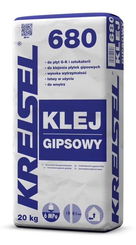Klej gipsowy Kreisel 680 20 kg