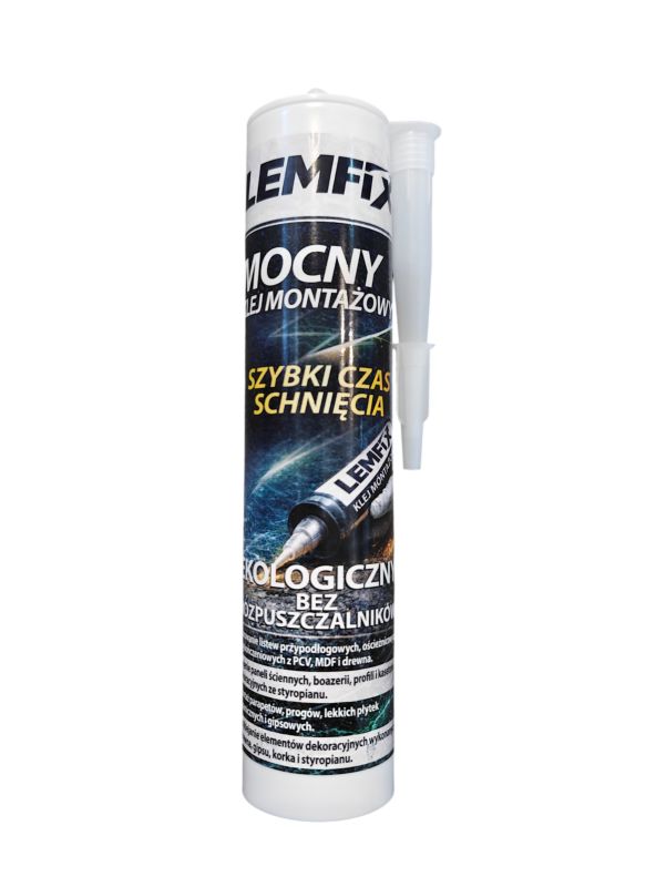 Klej Montażowy Lemal Lemfix 300ml Mocny Eko 1 szt