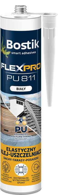 Klej montażowy Bostik Flexpro PU 811 biały 300 ml