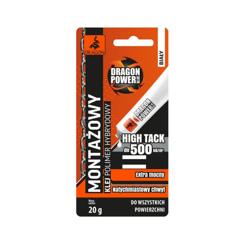 Klej montażowy Dragon polimerowy 20 g
