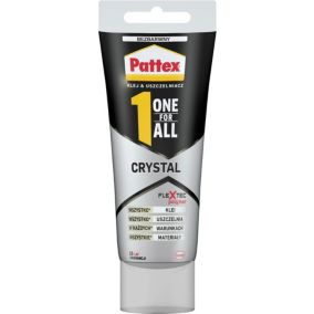 Klej montażowy Pattex One For All Crystal 80 ml