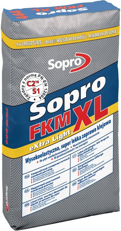 Klej odkształcalny Sopro Ultralekki FKM XL 15 kg
