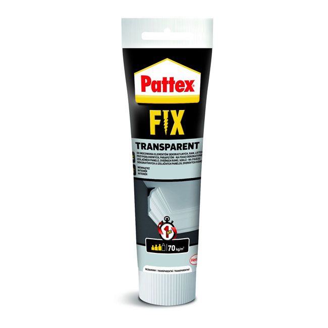 Klej Pattex fix transparent 200 g | Majsterkowanie w Castoramie