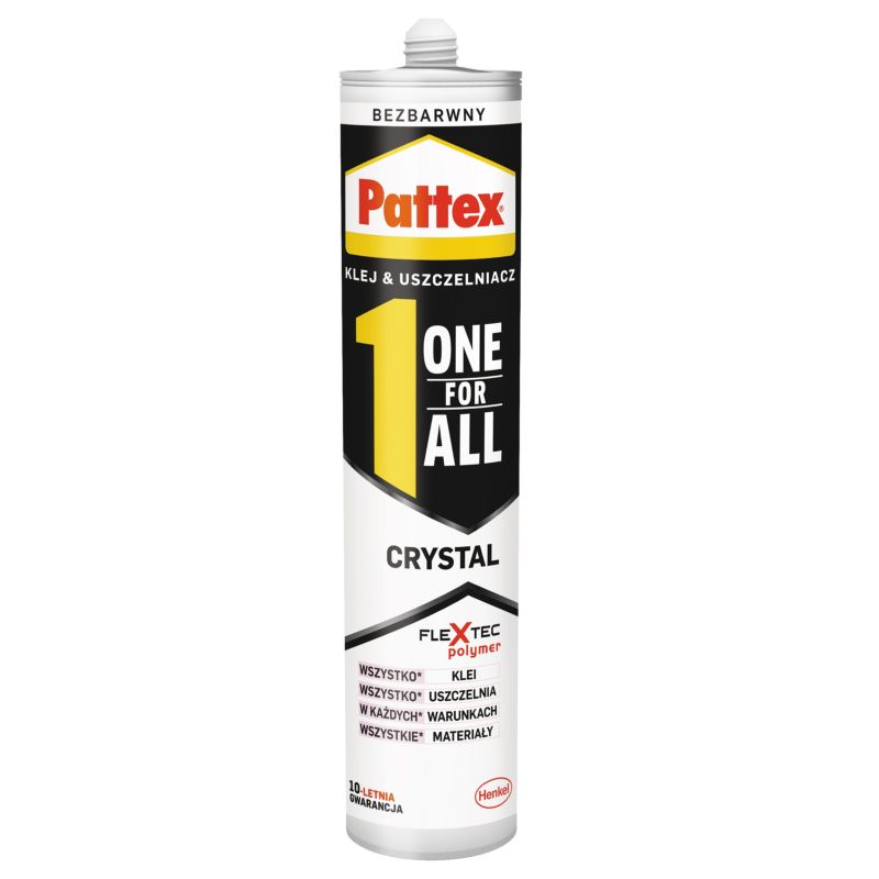 Klej Pattex One For All Crystal bezbarwny 290 g