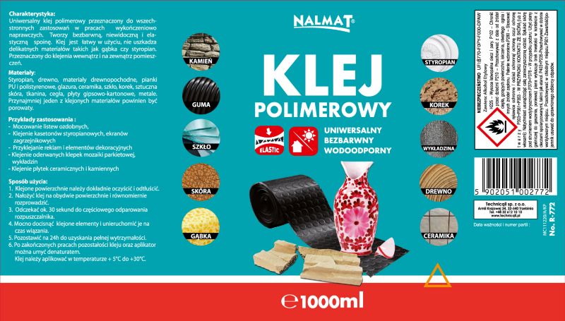 Klej polimerowy Nalmat uniwersalny 1 l