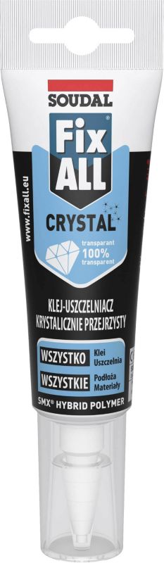 Klej Soudal Fix All Crystal 125 ml transparentny