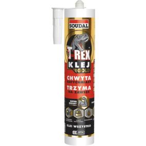 Klej Soudal T-Rex Gold 290 ml biały