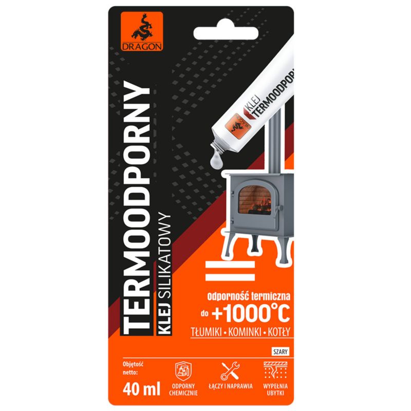 Klej termoodporny Dragon 40 ml