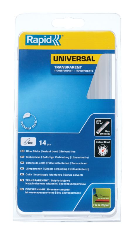 Klej uniwersalny Rapid 250 g śr. 12 mm przezroczysty