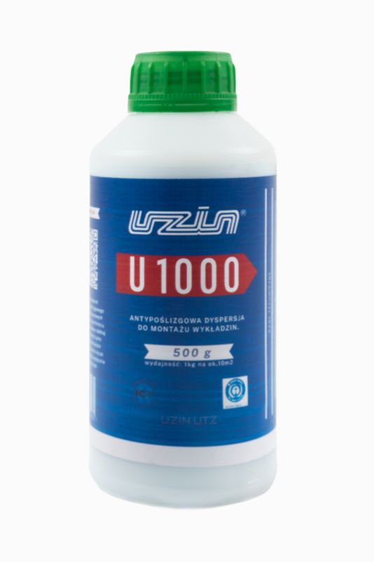 Klej Uzin do wykładzin podłogowych, PCV  Uzin U1000 0,5kg Klej rzepowy, 1 szt