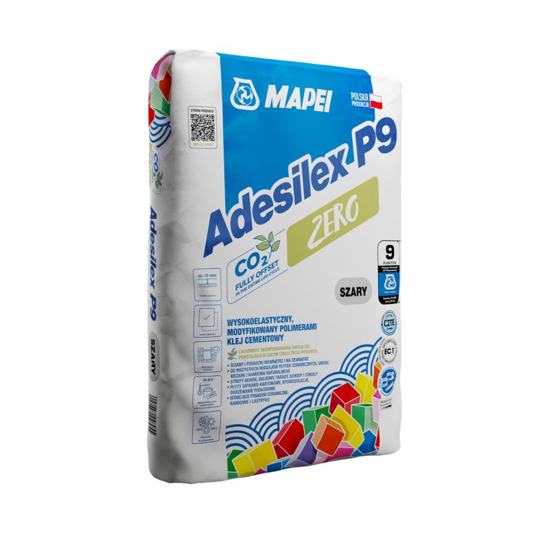 Klej wysokoelastyczny Mapei Adesilex P9 zero 22,5 kg szary